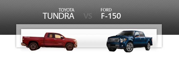 Toyota Tundra vs Ford F-150