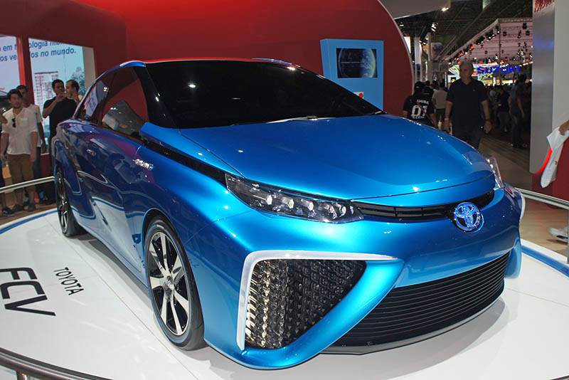 Toyota Mirai Hydrogen Fuel Cell Toyota Concept Car