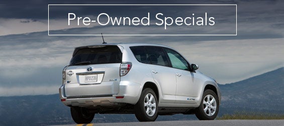 Pre-Owned Specials