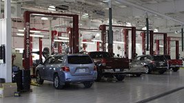 Toyota of Denton Service Bay